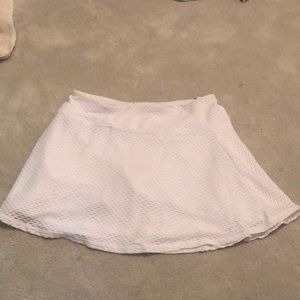 White tennis skirt - petite